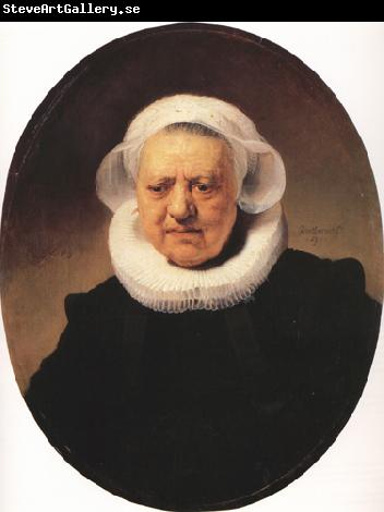REMBRANDT Harmenszoon van Rijn Portrait of an eighty-three year-old Woman (mk33)